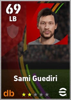 Sami Guediri eFootball player card