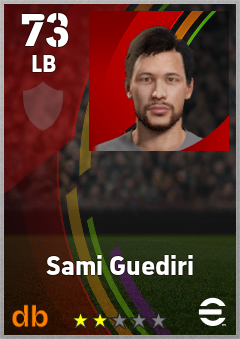 Sami Guediri eFootball player card