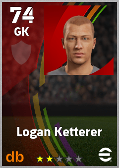 Logan Ketterer eFootball player card
