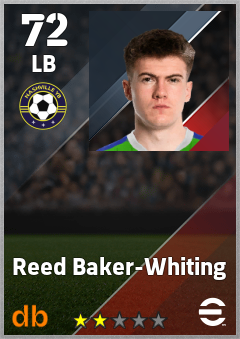 Reed Baker-Whiting — LB, OVR 72, MAX 72