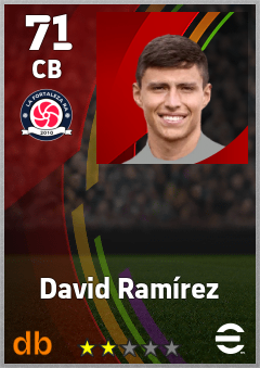 David Ramírez eFootball player card