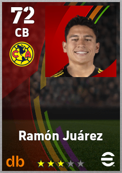 Ramón Juárez eFootball player card