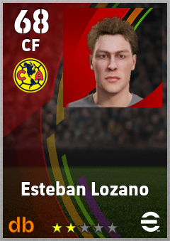 Esteban Lozano — CF, OVR 68, MAX 68