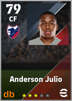 Anderson Julio eFootball player card