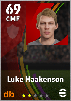 Luke Haakenson eFootball player card