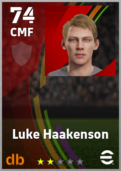 Luke Haakenson eFootball player card