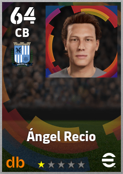 Ángel Recio — CB, OVR 64, MAX 64