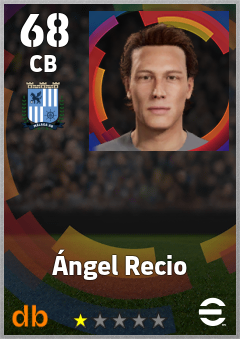 Ángel Recio — CB, OVR 68, MAX 68