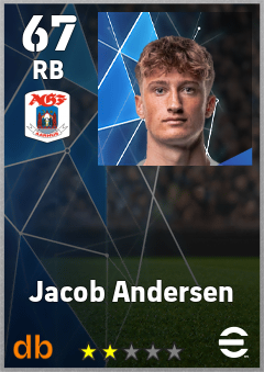Jacob Andersen eFootball player card