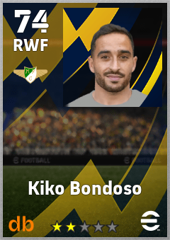 Kiko Bondoso — RWF, OVR 74, MAX 74