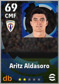 Aritz Aldasoro — CMF, OVR 69, MAX 69