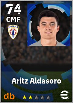 Aritz Aldasoro — CMF, OVR 74, MAX 74