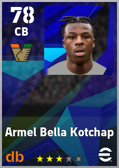 Armel Bella Kotchap — CB, OVR 78, MAX 78