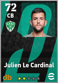 Julien Le Cardinal eFootball player card