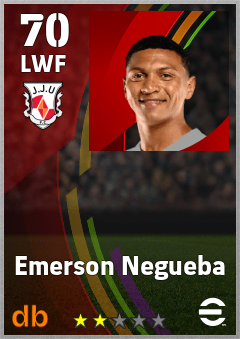 Emerson Negueba — LWF, OVR 70, MAX 70