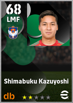 Shimabuku Kazuyoshi — LMF, OVR 68, MAX 68