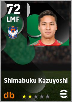Shimabuku Kazuyoshi — LMF, OVR 72, MAX 72