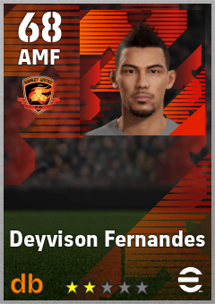 Deyvison Fernandes — AMF, OVR 68, MAX 68