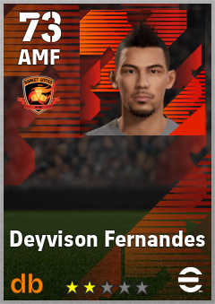 Deyvison Fernandes — AMF, OVR 73, MAX 73