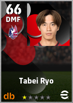 Tabei Ryo eFootball player card