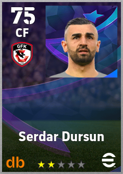 Serdar Dursun — CF, OVR 75, MAX 75