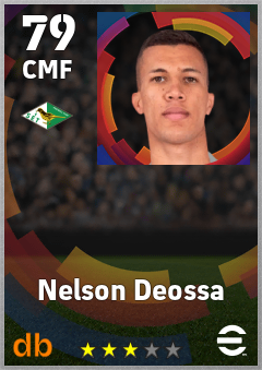 Nelson Deossa eFootball player card
