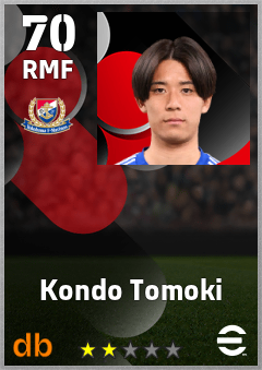 Kondo Tomoki eFootball player card