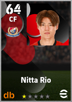 Nitta Rio eFootball player card