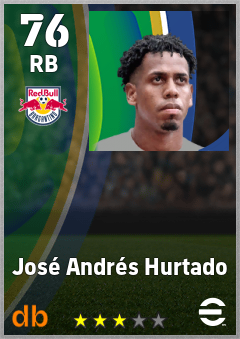 José Andrés Hurtado eFootball player card
