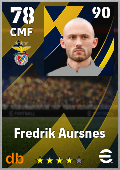 Fredrik Aursnes eFootball player card