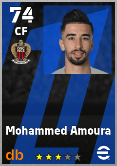 Mohammed Amoura eFootball player card