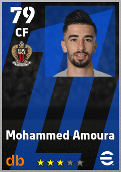 Mohammed Amoura eFootball player card