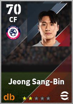 Jeong Sang-Bin eFootball player card