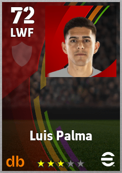 Luis Palma eFootball player card