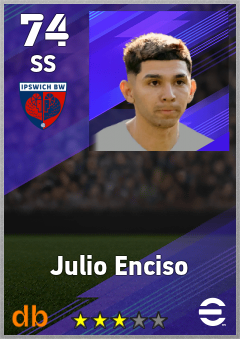 Julio Enciso eFootball player card