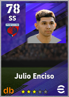 Julio Enciso — SS, OVR 78, MAX 78