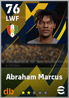 Abraham Marcus — LWF, OVR 76, MAX 76