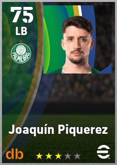 Joaquín Piquerez eFootball player card
