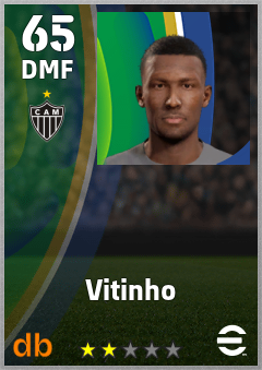 Vitinho — DMF, OVR 65, MAX 65