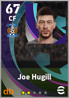 Joe Hugill — CF, OVR 67, MAX 67