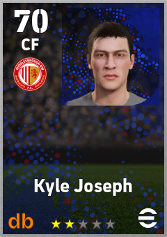 Kyle Joseph — CF, OVR 70, MAX 70