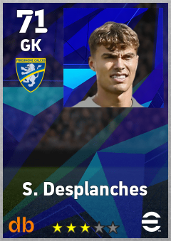 S. Desplanches — GK, OVR 71, MAX 71