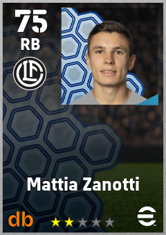 Mattia Zanotti eFootball player card