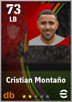 Cristian Montaño — LB, OVR 73, MAX 73