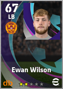 Ewan Wilson — LB, OVR 67, MAX 67