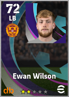 Ewan Wilson — LB, OVR 72, MAX 72