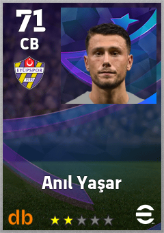 Anıl Yaşar — CB, OVR 71, MAX 71