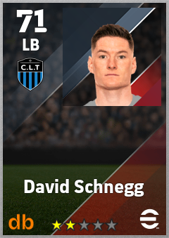 David Schnegg — LB, OVR 71, MAX 71