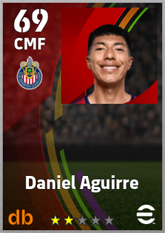 Daniel Aguirre — CMF, OVR 69, MAX 69