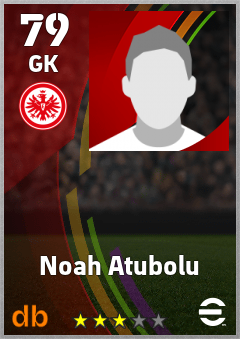 Noah Atubolu — GK, OVR 79, MAX 79